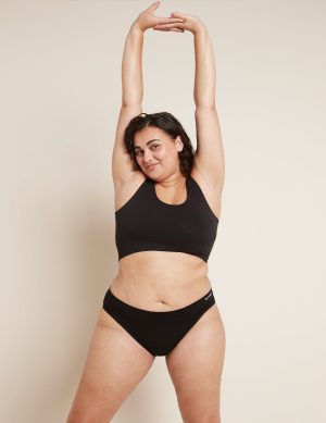 Period & Leak Proof - Classic Bikini - Moderate - Heavy - Black