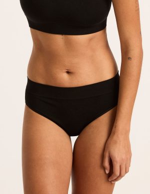 LYOLYTE Mid-Rise Briefs - Black