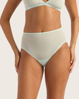 FreeMesh High-Cut Full Briefs - Mint