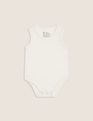 Baby Bodysuit - Natural White